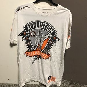Mens affliction tshirt